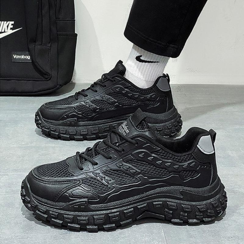 Men's Mesh Breathable Chunky Thick‑Sole Casual Dad Sneakers