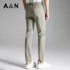 Antonio Men's All-Season Straight-Leg Business Casual Pants
