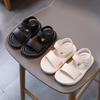 Comfortable Kids Sandals for Boys Girls Children Beige Beach Shoes Toddler Stylish Black Fully Flat Baby Sandal 2-7 Years G12272
