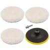 Universal Car Polish Pad 3/4inch For M10/M14 Soft Wool Machine Waxing Polisher Car Body Polishing Discs Cleaning Accessories