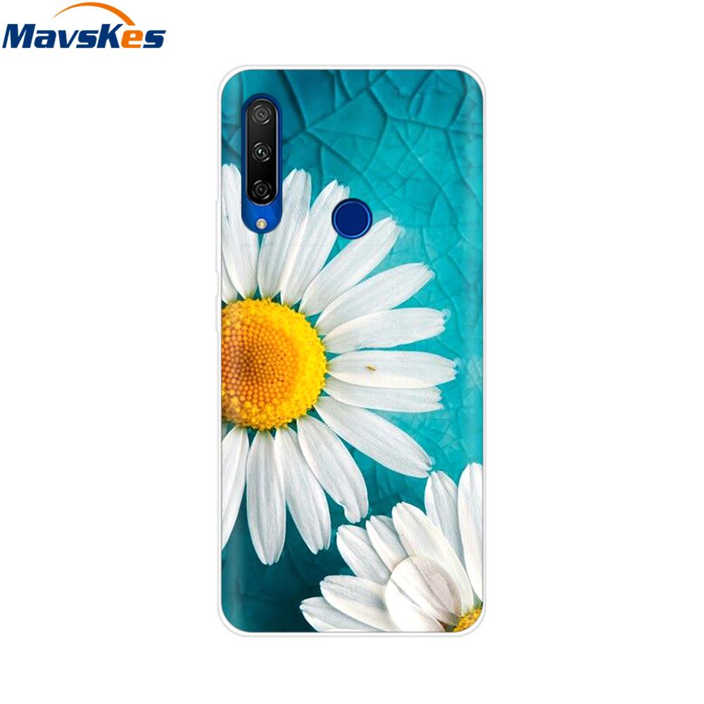 Painted Case For Alcatel 1S 2020 5028Y 5028D Case TPU Soft Silicone Cover Funda For Alcatel 1S 2020 Case Cover Etui Bumper Coque