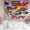 1PC Power police  Adventure K-pop music group Tapestry Accessories for Bedroom,Livingroom, dormitory Room Wall Decor Fan Birthday Gifts
