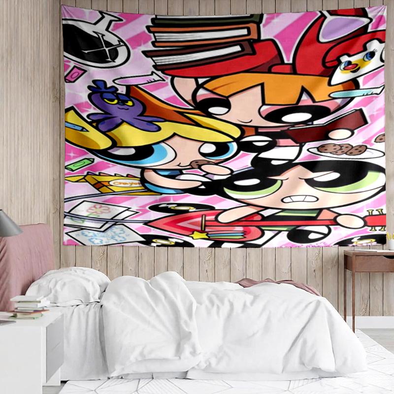 1PC Power police Adventure K-pop music group Tapestry Accessories for Bedroom,Livingroom, dormitory Room Wall Decor Fan Birthday Gifts