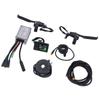Electric Bike Controller Kit ABS Waterproof 15A LCD7C Panel Thumb Throttle Brake Bicycle Accessories for 250W Motor