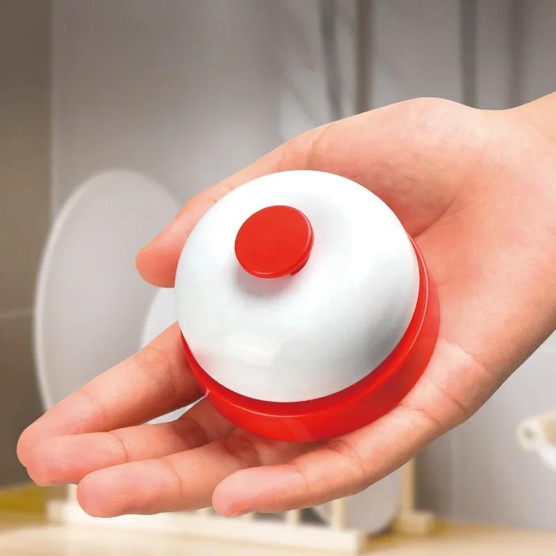 New Metal Hand Bell Delicate Durable Hand Clapping Bell Hand Pressing Service Bell Table Game Toy Accessories