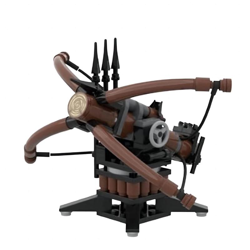 MOC Medieval Army Weapons Building Blocks Cannon Pirate Ship Soldiers Figures Military War Scene Assembling Mini Brick Toy Gifts