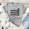 Amaze Unisex T-Shirt Project Hail Mary Rocky Inspired Sci Fi Shirt Short Sleeve Graphic T Shirts Funny Space Quote Tshirt Tops