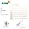 Heavy Duty Soft Close Drawer Slide Rail 45mm Width Cold Rolled Steel 12-24 Inch Office Furniture Cabinet