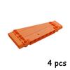 4PCS High-tech Car Panels 18945 Techncial Panel Plate 5x11x1 Tapered MOC Parts Building Blocks Assembles Particles DIY Bricks