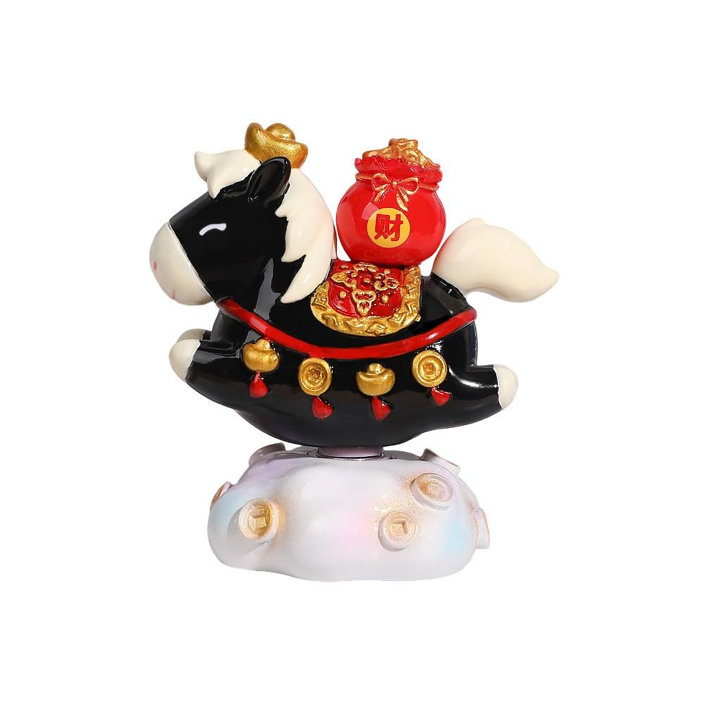 Resin Carved Small Horse Figurine For Office Desk Decor And Giftgiving