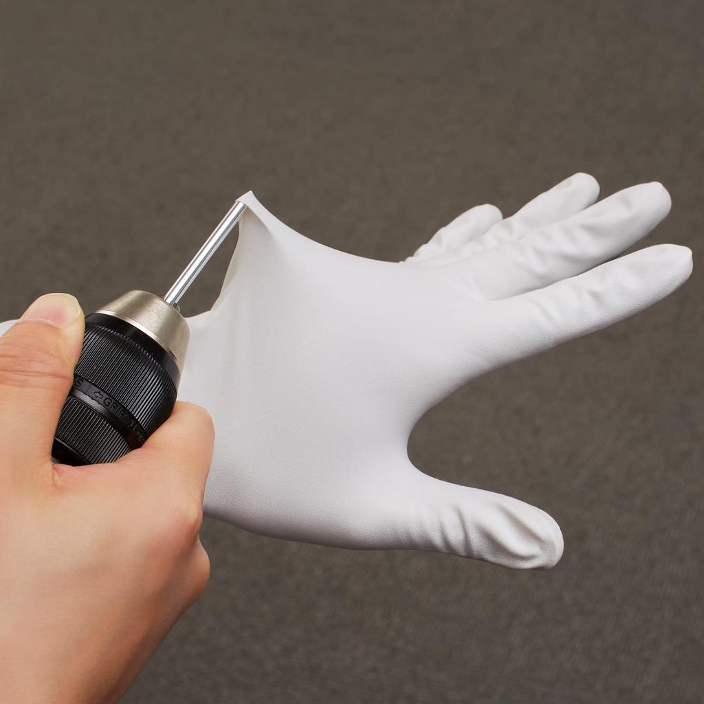 Family Premium Strong Nitrile Rubber M Off White x 10 Dish Food Sanitation Law Compliant [Bulk Purchase] Gloves, Size, Pieces, Thin, Washing,