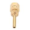 Female Thread Fountain Nozzle Brass Adjustable Water Spray Head with Valve for Pond3 4 25mm