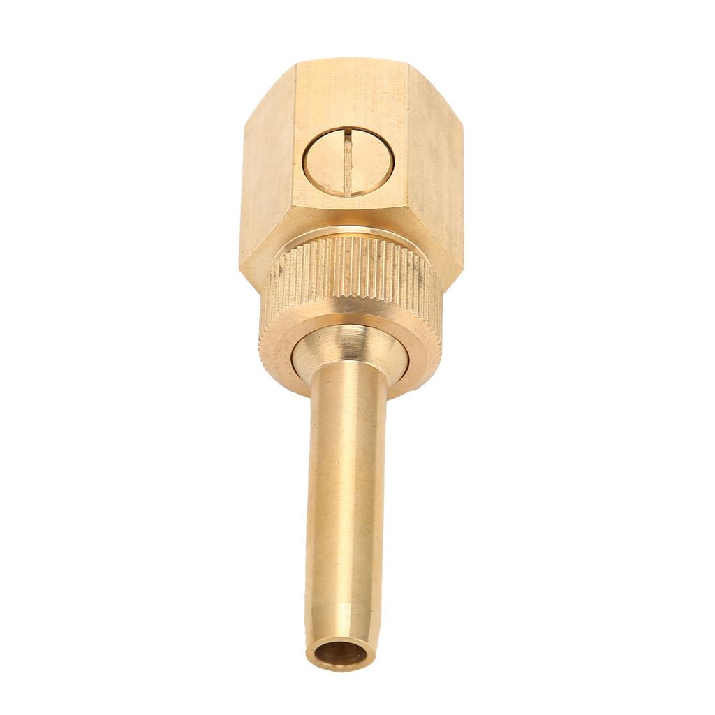 Female Thread Fountain Nozzle Brass Adjustable Water Spray Head with Valve for Pond3 4 25mm