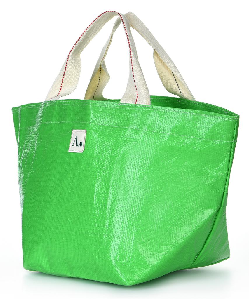 The-Abon Beach Poly Water Tote Bag Yellow
