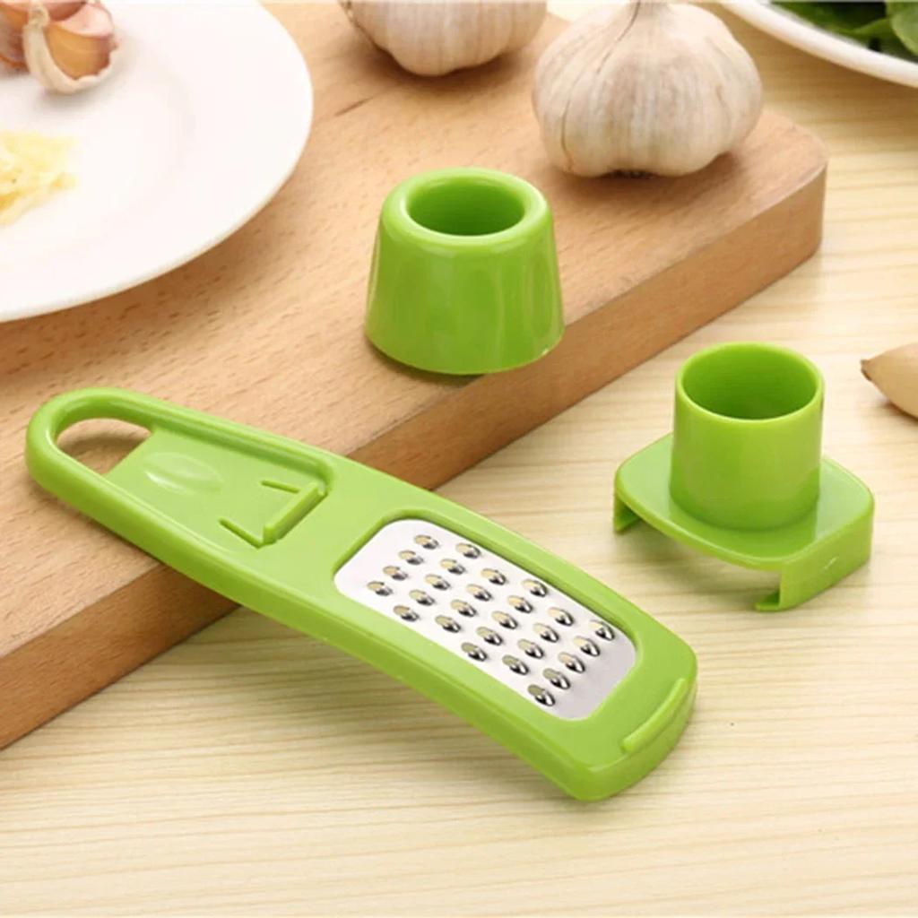 1PC Garlic Crusher Chopper Multi Functional Manual Ginger Garlic Grinding Grater Cutter Utensils Garlic Peeler Kitchen Tools NEW
