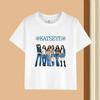 KATSEYE Korean Wave Tshirt Roundneck Style Girls Summer Top Shortsleeved Suitable for Young Children As a Gift
