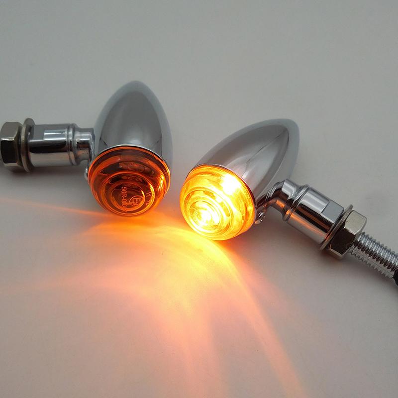 New Universal Motorcycle Turn Signal Lamps 12V LED Motorcycle Turn Signal Light Fit For Harley/Yamaha/Suzuki/Kawasaki All Models
