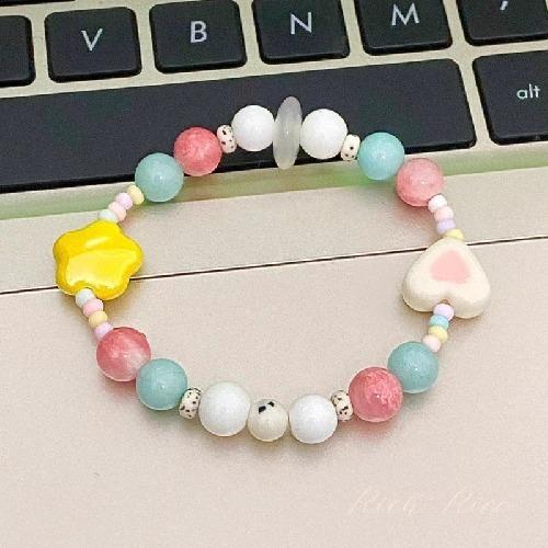 Chinese Handmade Pumpkin Bead Bracelet Anti-natural Stone Beaded Gourd Retro Bracelet Zen High-end Antique Jewelry