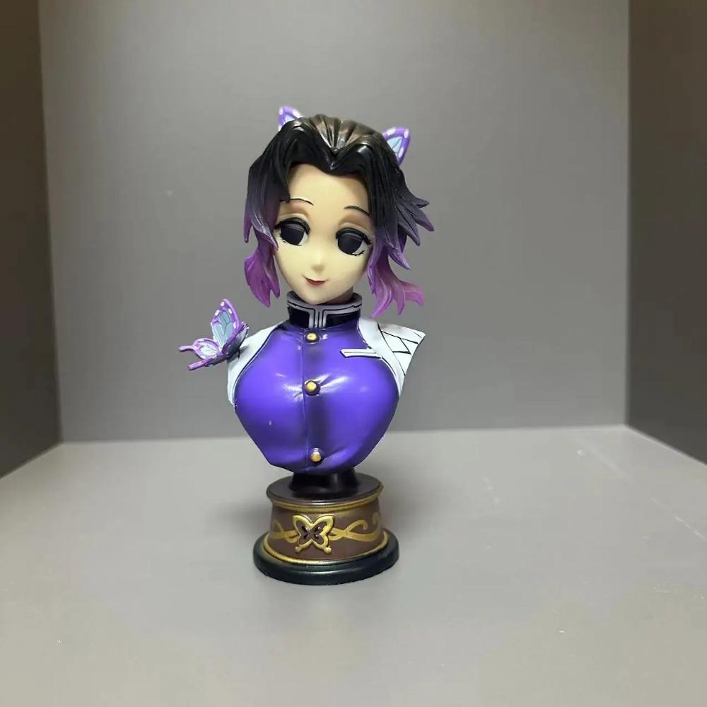 16cm Anime Demon Slayer  Kochou Shinobu / Rengoku Kyoujurou Bust Action Figure Model