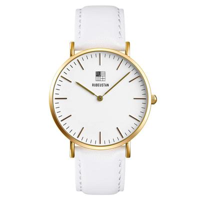 RUBEUSTAN Women's Watch Simple (White)