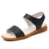 Women Black Wedge Sandals Summer White Dressy Open Toe Casual Thick Sole Platform Heel Sandals Plus Size