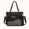 Schoolbag Three-purpose messenger bag Pain bag Large capacity tote bag Versatile shoulder bag Social animal commuter women's backpack