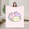 Warm Soft BlanketGirls Boys Camping A-Asamimichaan Throw Blanket  Flannel Bedspread For Home Decor Fluffy Sofa Bed Cover