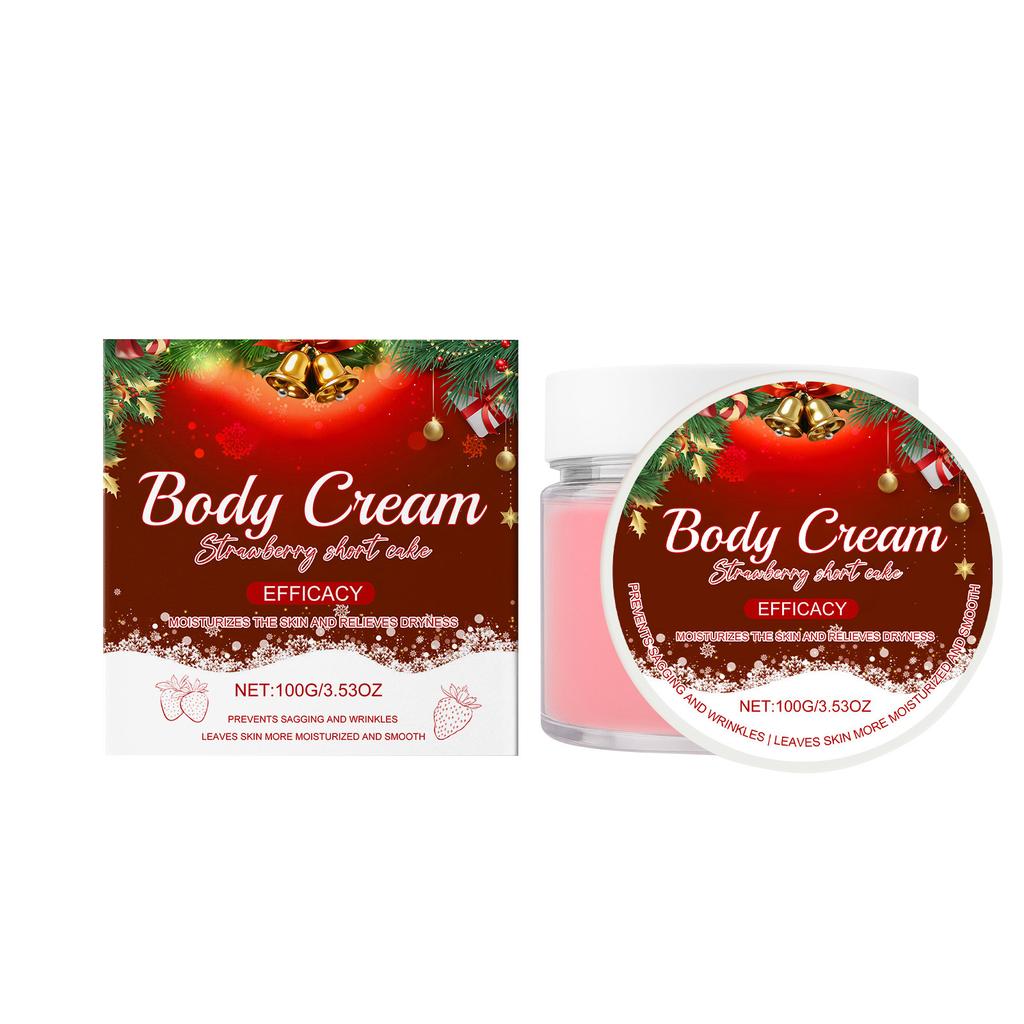 Nährende und feuchtigkeitsspendende Körpercreme Weihnachts-Hautpflege-Geschenk: Glatte Hautstruktur Und Erhöhte Elastizität 100g
