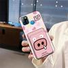 TPU protective Phone Case For infinix X657/Smart5/HOT10 lite Anti-dust Back Cover Cartoon Full wrap Card sleeve Silicone