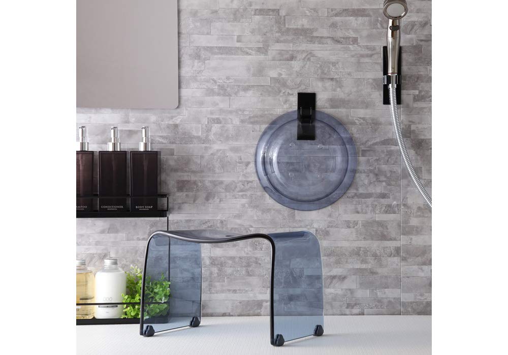 Yamazaki Magnetic Bathtub 9981 Holder, Tower, Black,