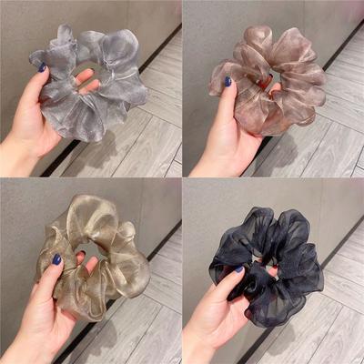 Ponytail Holder Oversized Hair Scrunchies for Women Girls Elastic Hair Ties Fashion Hair Ropes