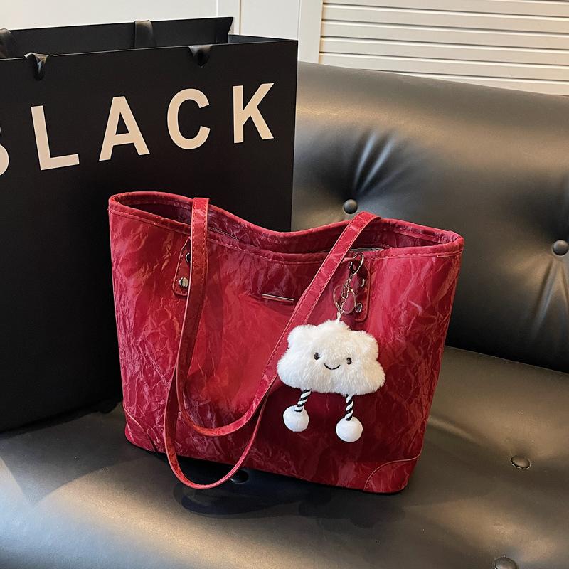 Damen-Tragetasche Neue Pendler-Tasche mit großer Kapazität Lässige vielseitige Umhängetasche Einkaufstasche