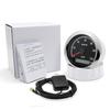 Custom 7 Color LED Universal 80MM GPS Speedometer 0-120kmh 0-60kmh Speed Meter For Boat Car Yacht 80MPH Odometer With Antenna