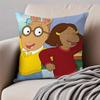 Pop American Singer AArthur Cushion Cover Pillowcase Antidustmite Invisible Zipper Short Plush Sofa Cushion