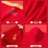 Langsha Festive Red Couple Underwear & Wedding Socks Set