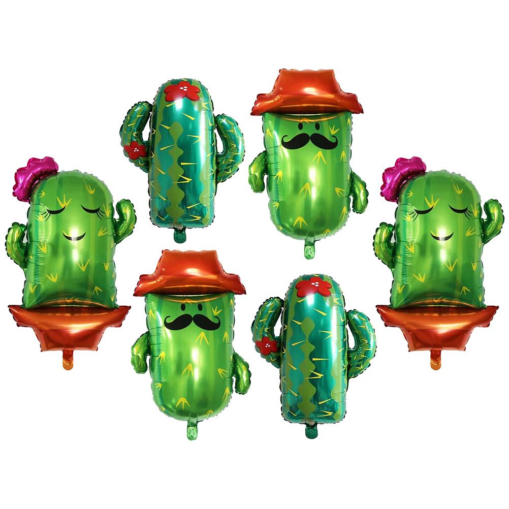 6 Pcs Colored Balloons Arch Peach and Birthday Party Decorations Mexican Corn Cake