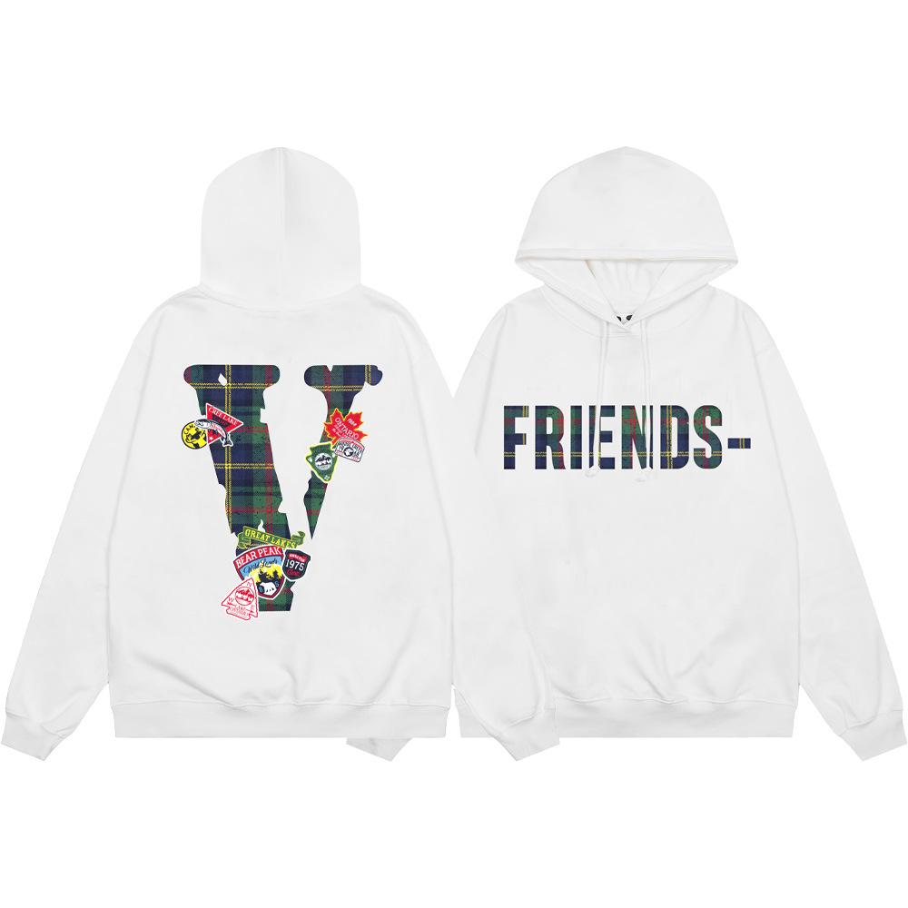 VLONE Jerry Kirschblütenblatt-Print Hoodie - Trendiges High Street Herbst/Winter Sweatshirt