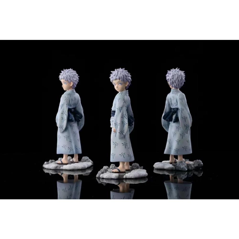 Anime JJK Figure Gojo Satoru Action Figure Gojo Childhood PVC Models Gojo Satoru Figurine Statue Desktop Ornament Toys Gift 14CM