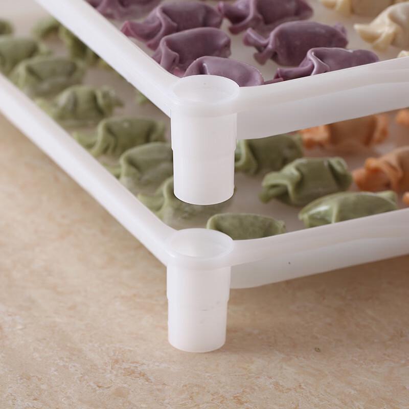 Kapaxiong Plastic Dumpling Freezer Tray Set