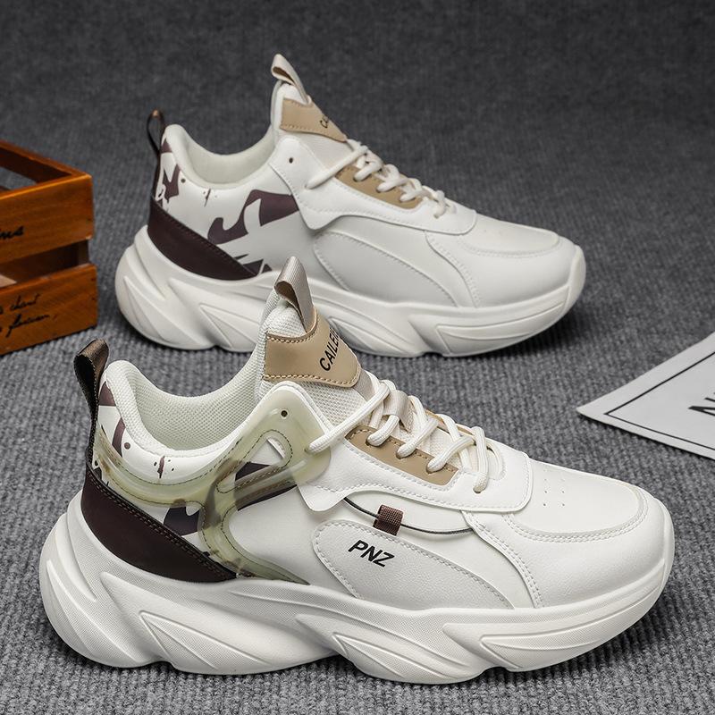 Shoes new autumn breathable casual heightening sneakers teen dad shoes