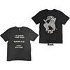 Post Malone Butterfly Logo 2023 Tour T-Shirt Black New