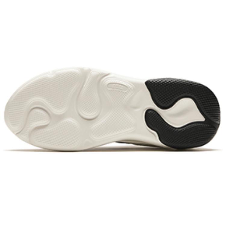 New Anta Anti Slip Wear Resistant Low Top Casual Shoes Women's Black White 122418813-5