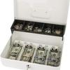 Extra Large Handheld Money Safe with Lockable Iron Box