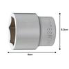 TONE 6S-38 Socket (Hexagonal) 19.0mm (3/4") Drive Size 38mm
