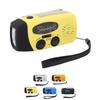 Solar Emergency Radio Hand Crank Portable NOAA Weather Radio with AM FM LED Lights SOS Alarm Cell Ph