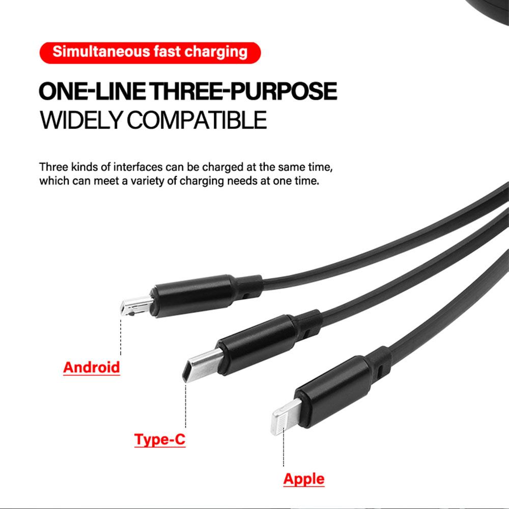 Multifunctional Fast-charging Charging Cable USB Data Cable Center Cover For Nissan Nismo Tiida Teana Leaf Juke Versa GTR Sylphy