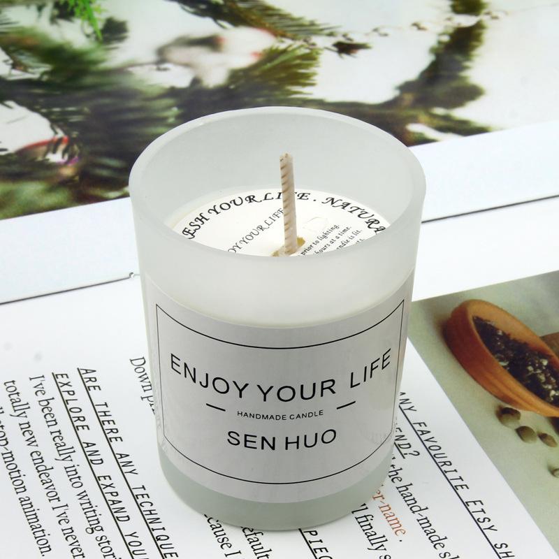 Aromatherapy Glass Candles Fragrance Candles Romantic Aromatherapy Candles No Hotel Candles Soy Wax Exquisite Gift