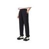 Li Ning Sports Lifestyle Series Loose Fit Logo Embroidered Knit Sports Pants Women Pants AKLVA06-4
