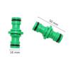5Pcs Joint Repair Connector 1/2'' Garden Hose Tubing Fitting Pipe Quick Coupling Drip Irrigation Watering System for Greenhouse