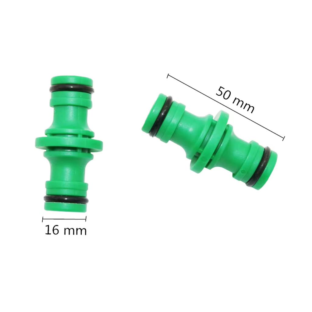 5Pcs Joint Repair Connector 1/2'' Garden Hose Tubing Fitting Pipe Quick Coupling Drip Irrigation Watering System for Greenhouse